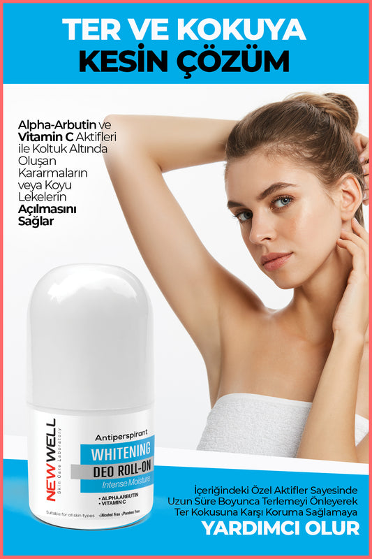 Antiperspirant Roll-On Cu Efect De Albire | NEW WELL ROMANIA