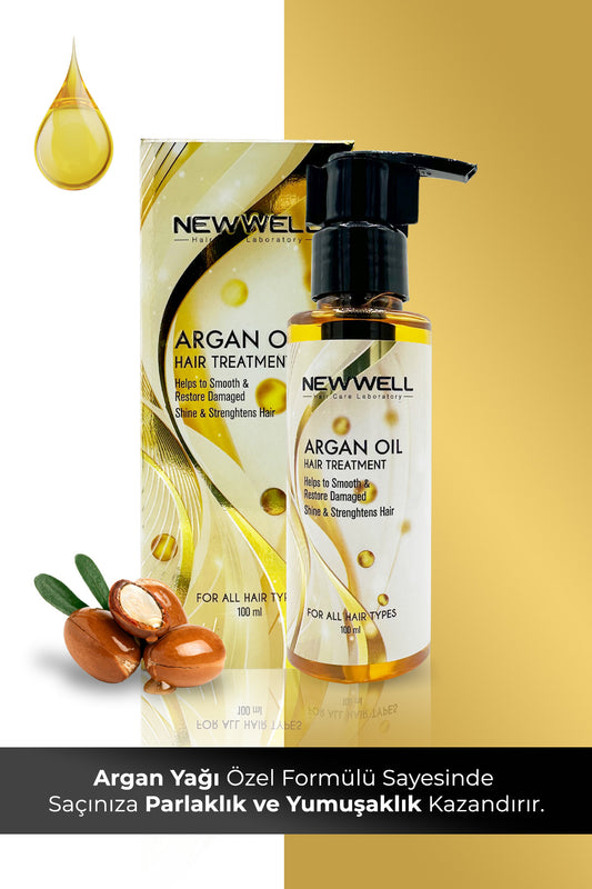 Ulei De Îngrijire a Părului Cu Extract De Argan | NEW WELL ROMANIA